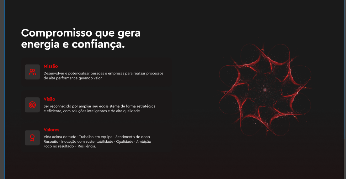 Arte abstrata vermelha de partículas da referência i9